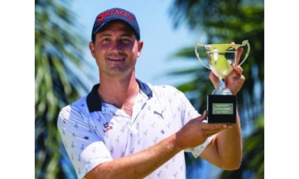 Golf, Gianmaria Rean Trinchero straordinario E’ il primo valdostano a vincere un torneo pro