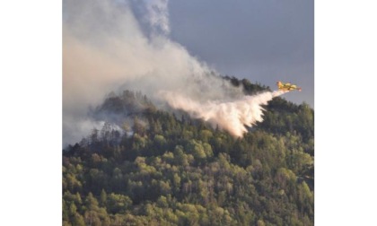 Inferno di fuoco a Aymavilles