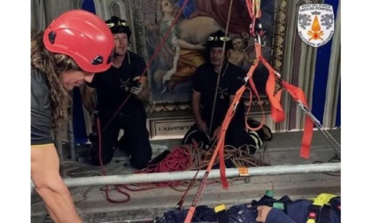 Soccorso acrobatico a Torgnon