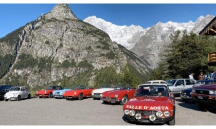 “Le Delizie del Monte Bianco”, passeggiata per auto e moto d’epoca