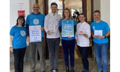 L’iniziativa dell’Associazione Diabetici VdA e Paolo Griffa Una brioche di colore blu per sensibilizzare sulla malattia