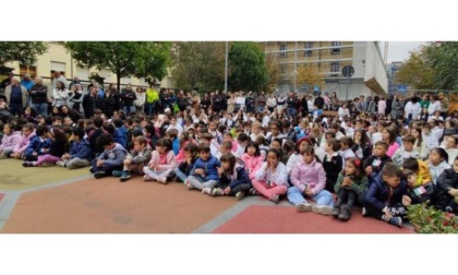 La piazzetta di fronte alla scuola del Quartiere Cogne è stata intitolata al vicebrigadiere Salvo D'Acquisto