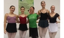 Le allieve ballerine dell’Institut de Danse du Val d’Aoste al Collettivo Arezzo Ballet