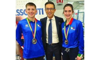 Mattia Falconieri e Gaia Gamba campioni italiani assoluti nel progressivo, Davide Manolino bronzo nel tiro di precisione