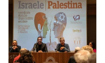 Un pubblico numeroso alla serata sul conflitto tra Israele e Palestina