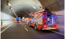 Aymavilles, esercitazione di soccorso nella galleria autostradale Les Crêtes