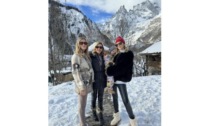 Chiara Ferragni a Courmayeur per allontanarsi dalle polemiche legate al Pandoro-gate