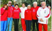 René Cuneaz e le promesse Jean Pierre Vallet, Daniele Tharia e Loic Proment alle Alpi Apuane