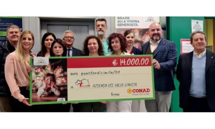 Conad ha donato 14mila euro alla Pediatria