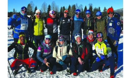 Daniel Grappein e Alexa Borettaz i migliori Tutti al traguardo a Lillehammer i “Molla Po”