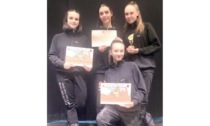 Le allieve di Area Danza Aosta premiate al concorso di Vercelli