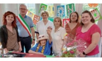 Gli straordinari 104 anni di Santina Ratto festeggiati alla Domus Pacis di Donnas