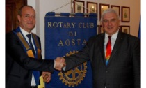 Vittorio Sassolini presidente del Rotary Club Aosta dopo Giuseppe Ciancamerla