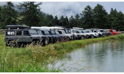 Champlong, raduno di Land Rover al lago lo scorso fine settimana