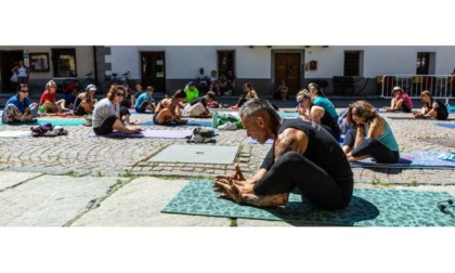 La “due giorni” di Gressoney ha chiuso con successo gli Yoga Mountain Days