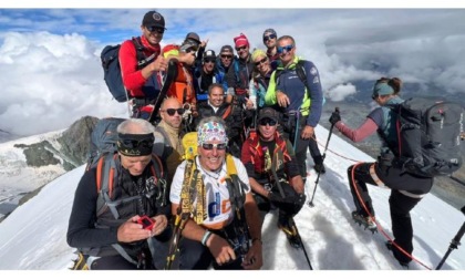 La montagna alla portata di tutti: Egidio Marchese sul Breithorn con il progetto Alpinisti InSuperAbili