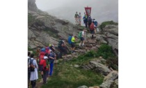 Mille persone in processione da Fontainemore a Oropa “E’ stato bellissimo e molto emozionante per tutti noi”