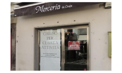 Ha chiuso definitivamente il Piccolo Emporio storica merceria in via Aubert nel cuore di Aosta