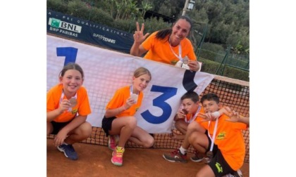 La festa dello sport del “Trofeo Coni 2024” porta alla Valle d’Aosta il bronzo del tennis