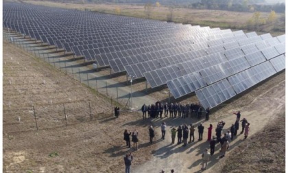 Inaugurato il parco fotovoltaico realizzato da Cva a San Giorgio Canavese: parola d’ordine diversificare