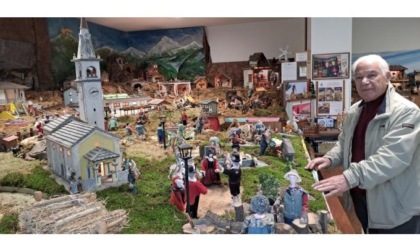 “La mostra-presepe apre per l’ultima volta” Serafino Servodidio annuncia il suo ritiro