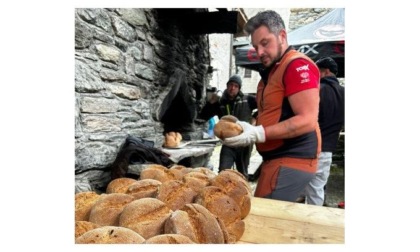 Pane con la sezione tsan a Fénis